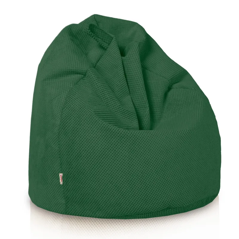 Pouf Poire L pour enfants - Velours Texturé Dot – vue 25