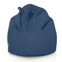 Pouf Poire L pour enfants - Velours Texturé Dot – vue 24