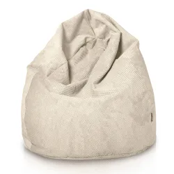 Pouf Poire XL Standard - Velours Texturé Dot – vue 31