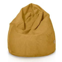 Pouf Poire XL Standard - Velours Texturé Dot – vue 34