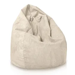 Pouf Poire - Velours Texturé Dot