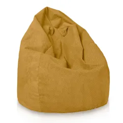 Pouf Poire - Velours Texturé Dot