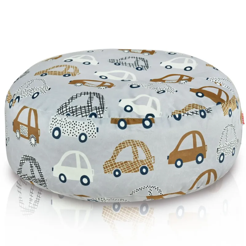 Pouf Repose-pieds Rond - Tissu Imprimé Premium – vue 72
