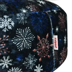 Pouf Repose-pieds Rond - Tissu Imprimé Premium – vue 78