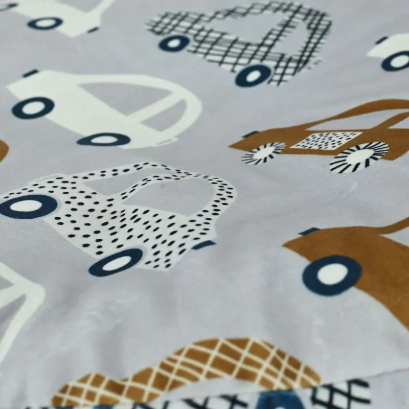 Pouf Repose-pieds Rond - Tissu Imprimé Premium – vue 75