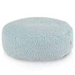 Pouf Repose-pieds Rond - Tissu Imprimé Premium