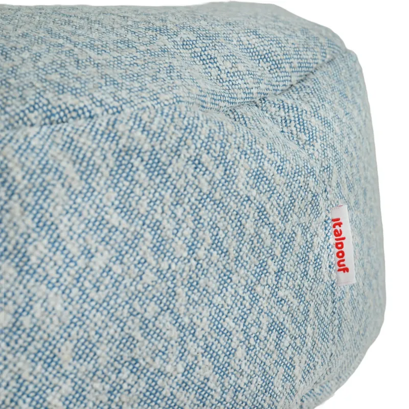 Pouf Repose-pieds Rond - Tissu Imprimé Premium – vue 80