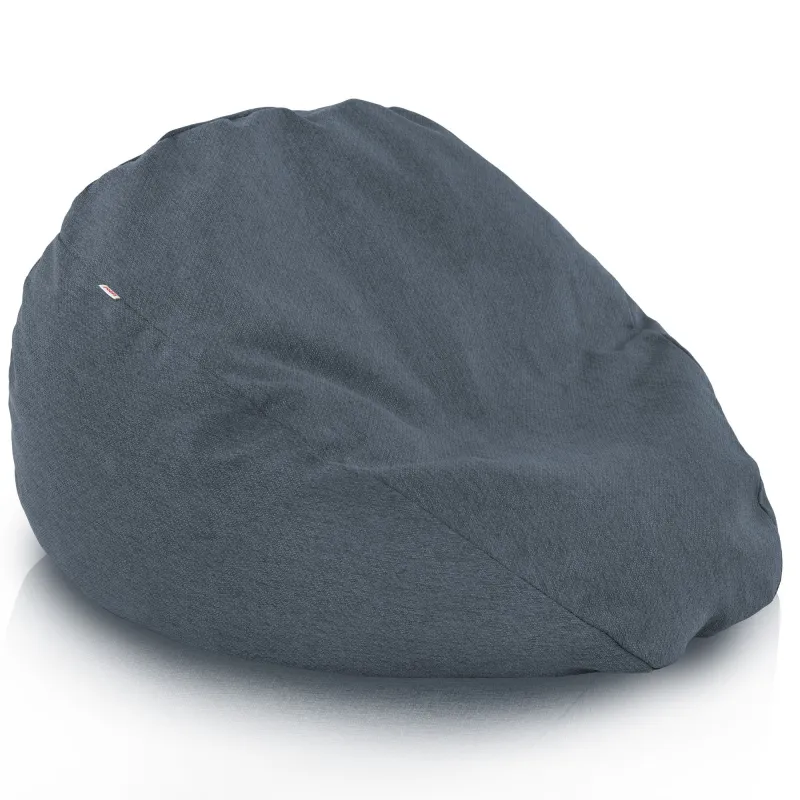 Pouf Poire L pour Enfants - Tissu Recyclé – vue 2