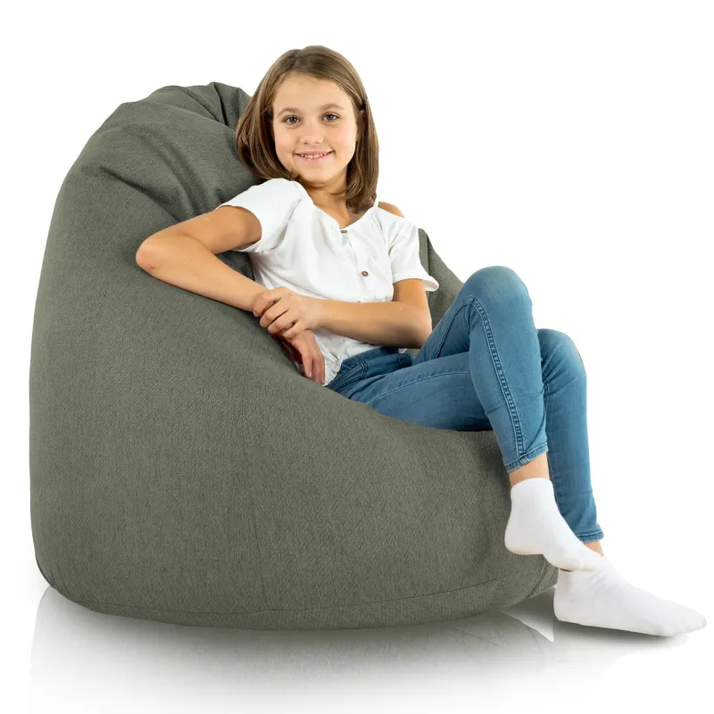Pouf Poire XL Standard - Tissu Recyclé – vue 8