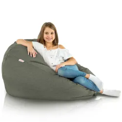 Pouf Poire XL Standard - Tissu Recyclé – vue 9