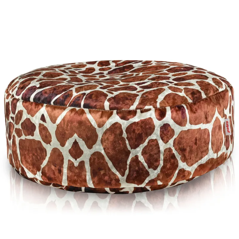 Pouf Repose-pieds Rond - Tissu Imprimé Premium – vue 85