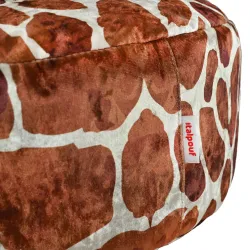 Pouf Repose-pieds Rond - Tissu Imprimé Premium – vue 88