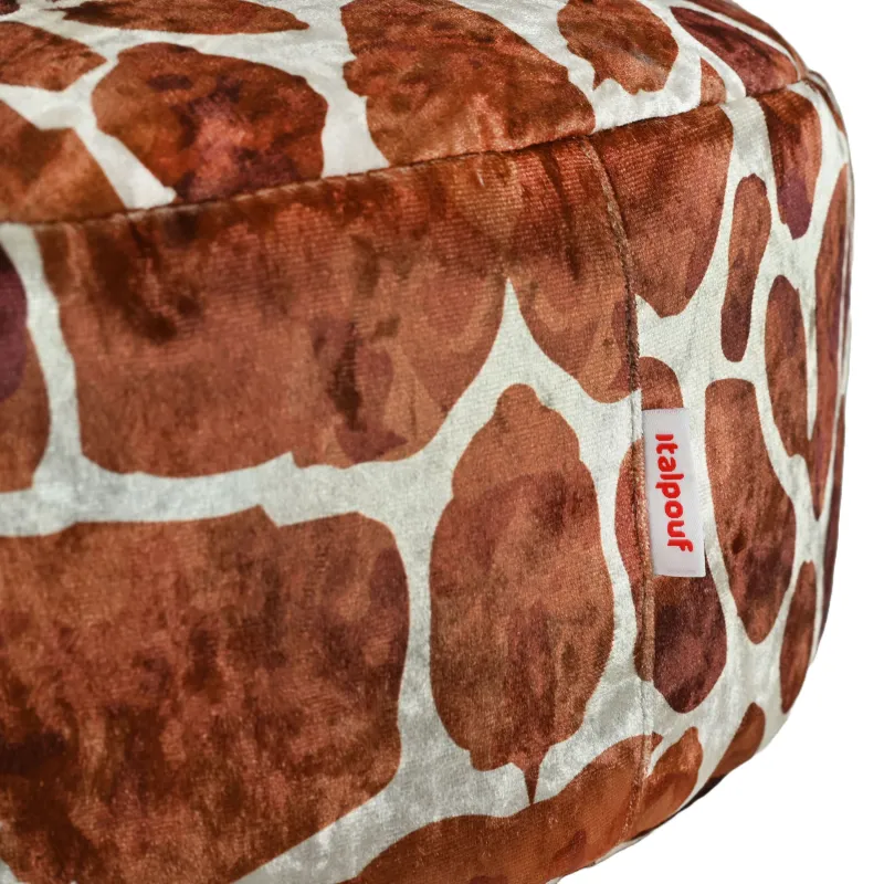 Pouf Repose-pieds Rond - Tissu Imprimé Premium – vue 88
