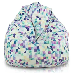 Pouf Poire XL Standard - Tissu Imprimé Premium – vue 45