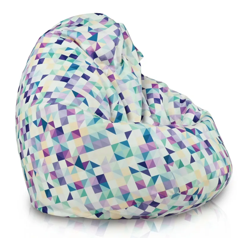 Pouf Poire XL Standard - Tissu Imprimé Premium – vue 46