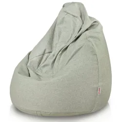 Pouf Poire XXL pour adultes Géant - Laine Noble Premium – vue 3