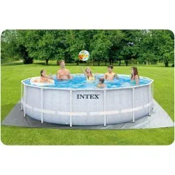 488 x 122 cm 12in1 Intex 26746 piscine à cadre de jardin