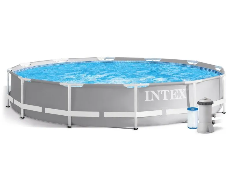 366 x 76 cm 16in1 INTEX 26712 jardin tubulaire piscine + machine à bulles GRATUIT.