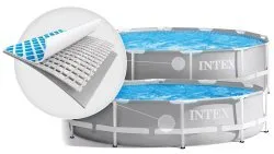 366x76 16in1 INTEX 26712 piscine hors sol à tubulaire.