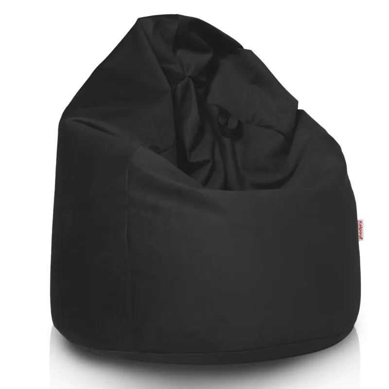 Pouf Poire L pour enfants - Velours Soft – vue 14