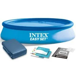 Piscine de jardin gonflable 366 x 76 set 2-en-1 INTEX 28130