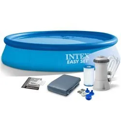 Piscine de jardin gonflable 366 x 76 cm set 4-en-1 INTEX 28132