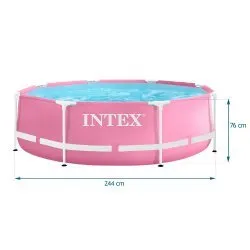 piscine hors sol à tubulaire 244 x 76 cm INTEX 28290