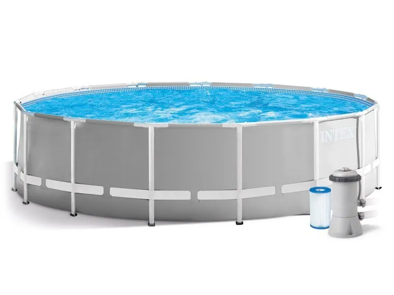 piscine hors sol à tubulaire 457x122 cm set 17in1 INTEX 26726
