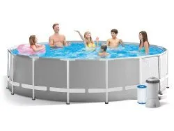 piscine hors sol à tubulaire 457x122 cm set 17in1 INTEX 26726