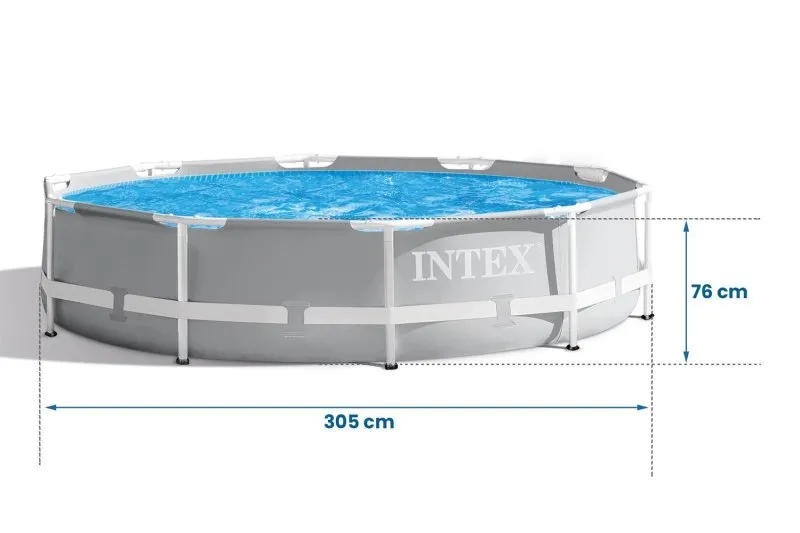 piscine hors sol à tubulaire 305 x 76 cm Ensemble 6 en 1 INTEX 26700.