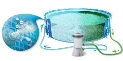 457 x 122 cm 12 in1 INTEX 28242 Piscine Tubulaire de jardin.