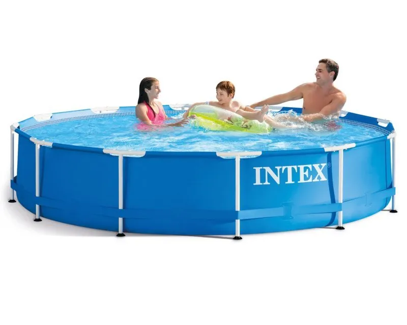 piscine hors sol à tubulaire 366 x 76 cm set 6 en 1 INTEX 28210.