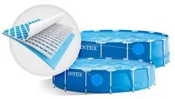 piscine hors sol à tubulaire 366 x 76 cm set 6 en 1 INTEX 28210.