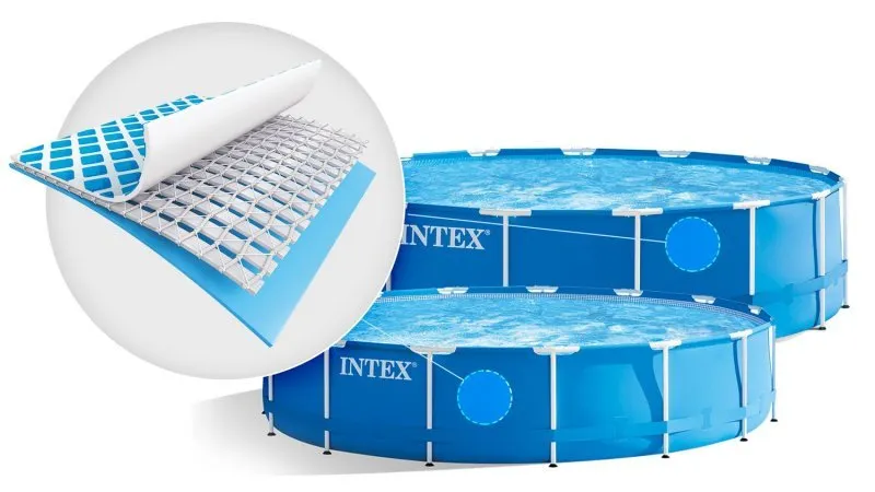 piscine hors sol à tubulaire 366 x 76 cm set 6 en 1 INTEX 28210.