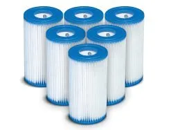 6 x Filtre pour pompe ensemble Type B INTEX 29005