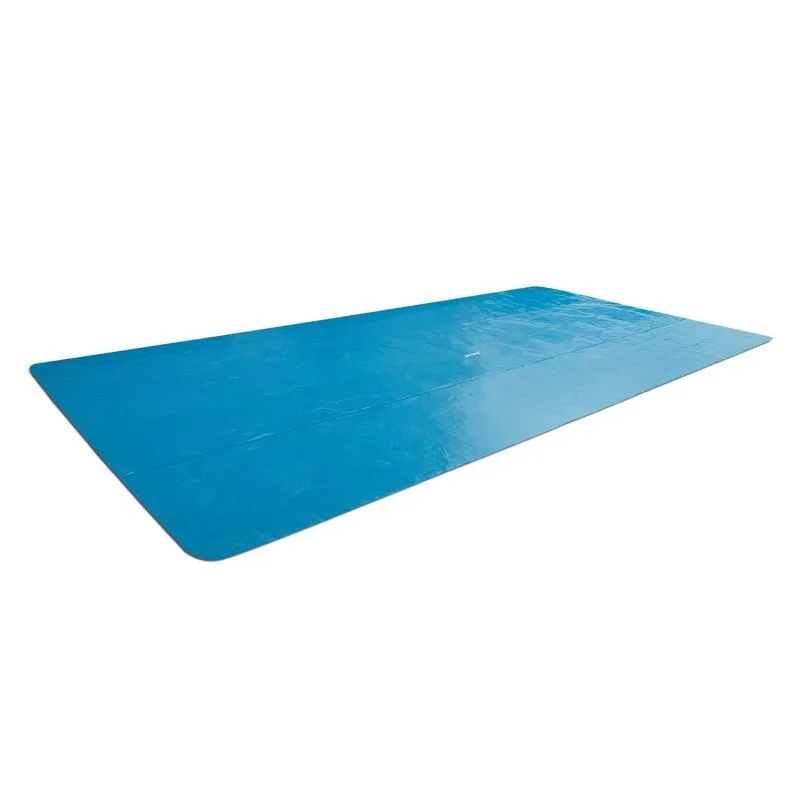 Bâche de piscine 400 x 200 cm de couleur bleue, idéale pour protéger l'eau