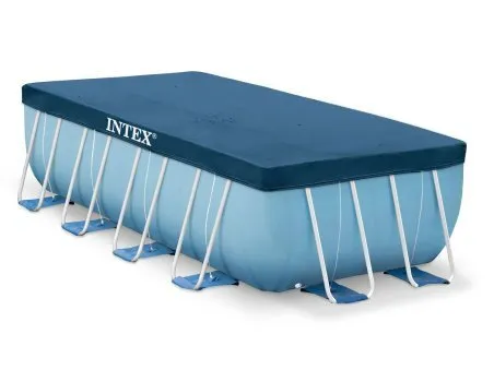 Couverture pour piscine tubulaire 400 x 200 cm INTEX 28037.