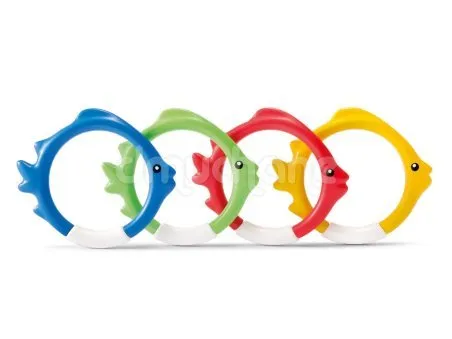 Poisson coloré tombant au fond Intex 55507