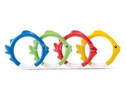 Poisson coloré tombant au fond Intex 55507