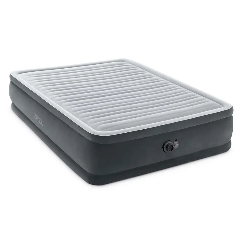 Matelas gonflable 203x152x46 cm avec pompe électrique incorporée INTEX 64414ND.