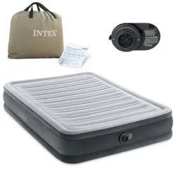 Matelas Gonflable 191x137x33 avec Pompe Électrique Intégrée INTEX 67768ND
