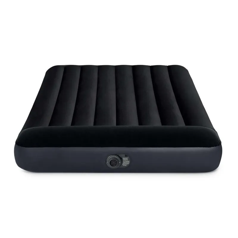 Matelas gonflable avec pompe intégrée, parfait pour les vacances