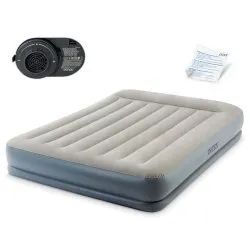 INTEX 64118 Matelas Gonflable avec Pompe Électrique Intégrée