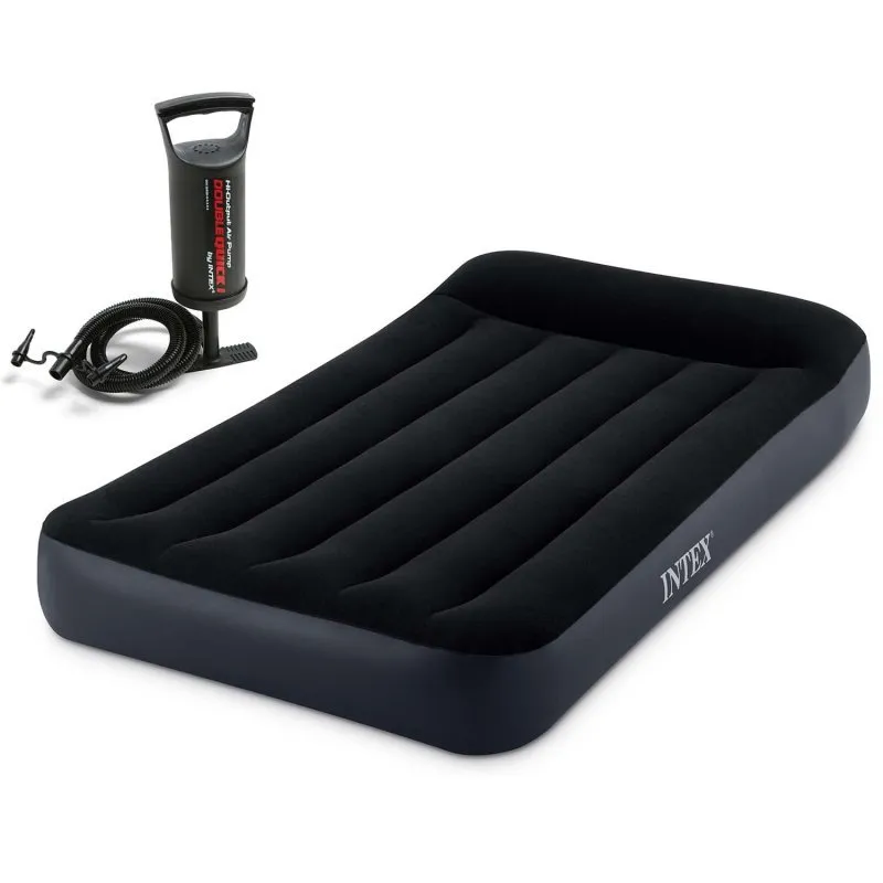 Matelas pratique pour les voyages, avec pompe à air intégrée
