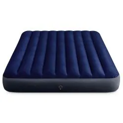Matelas gonflable avec pompe à piston et deux oreillers INTEX 64765.