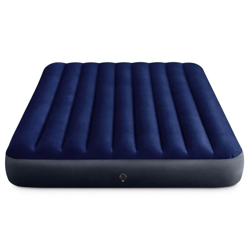 Matelas gonflable avec pompe à piston et deux oreillers INTEX 64765.