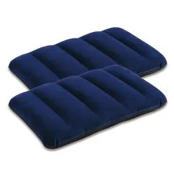 Matelas gonflable avec pompe à piston et deux oreillers INTEX 64765.