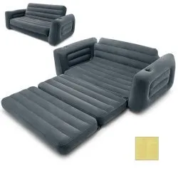 Canapé gonflable fauteuil 2-en-1 convertible Intex 66552