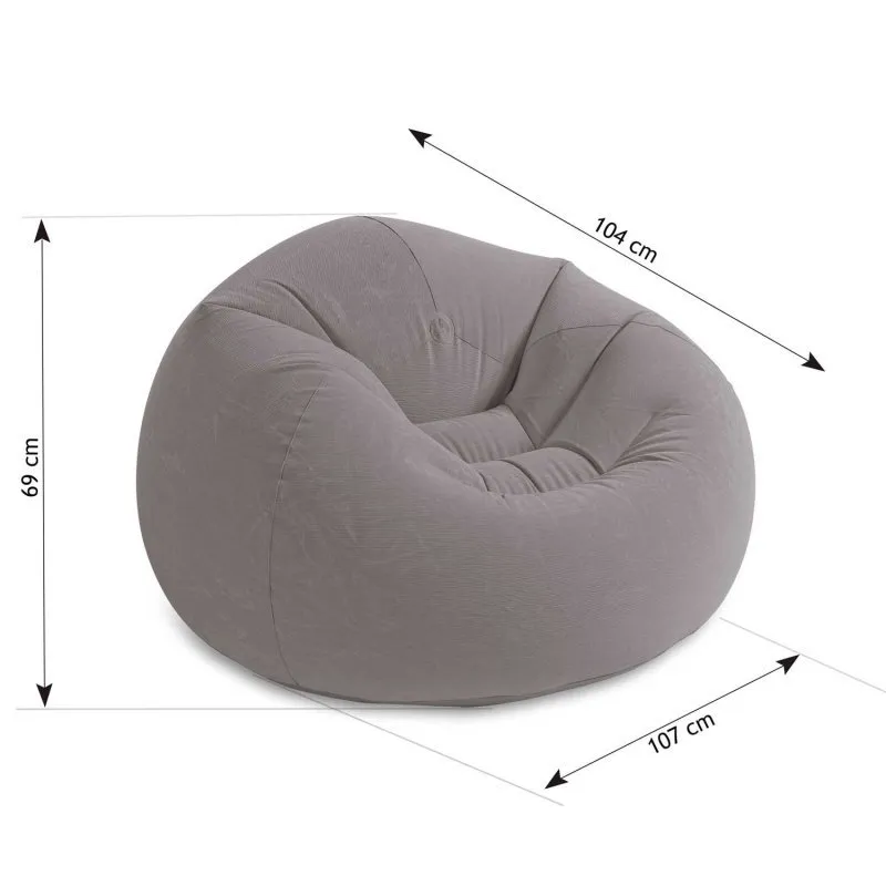 Fauteuil gonflable pouf gonflable INTEX 68579