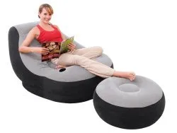 Fauteuil gonflable + Repose-pieds 130 x 99 x 76 cm INTEX 68564